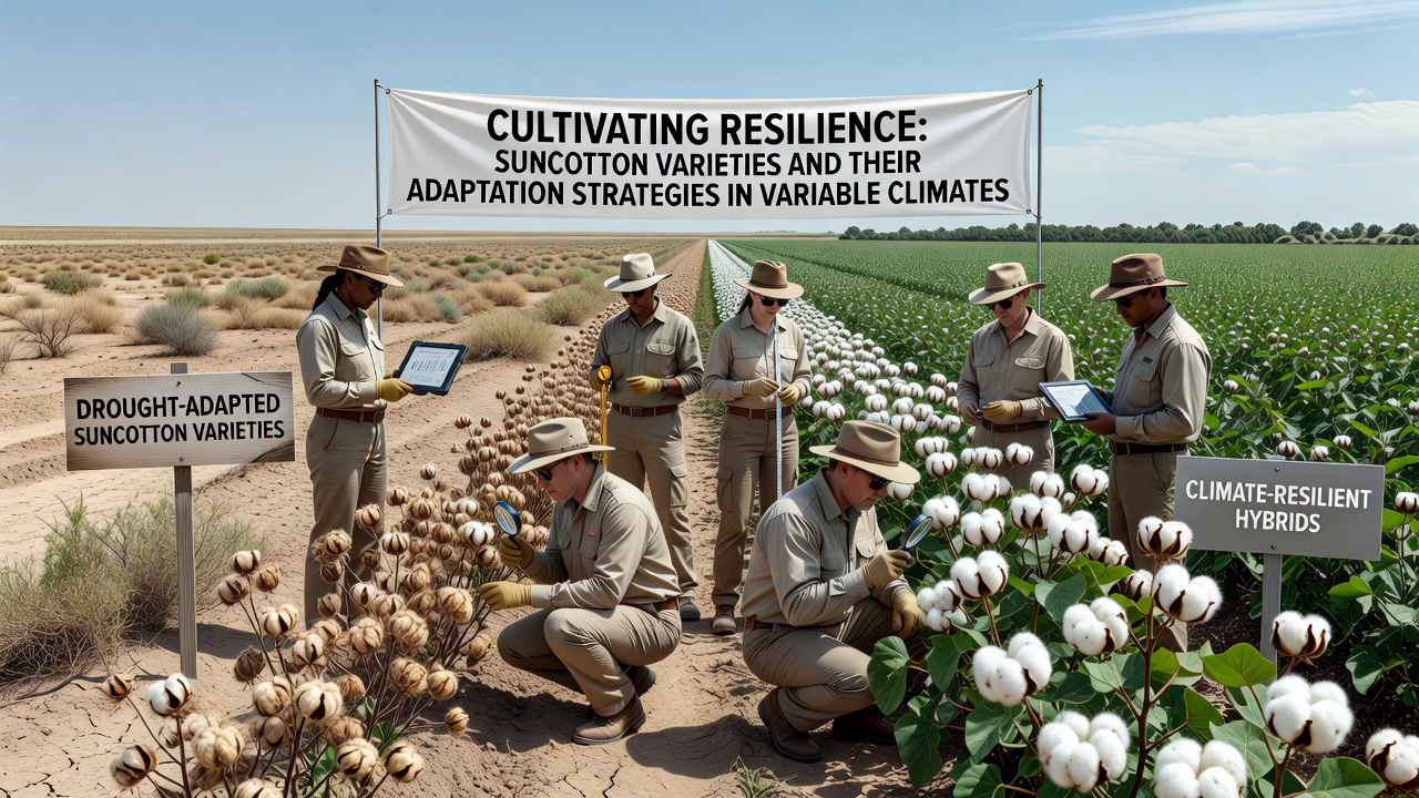 Cultivating Resilience: Suncotton Varieties and Their Adaptation Strategies in Variable Climates