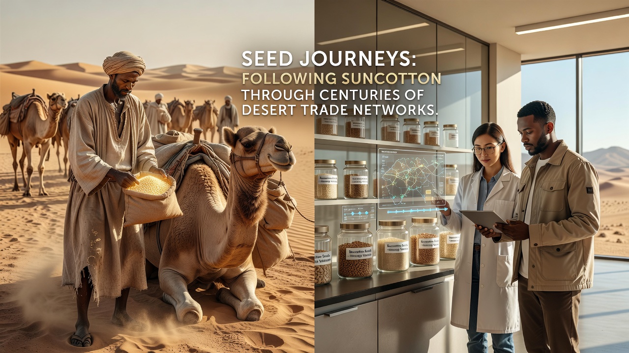 Seed Journeys: Following Suncotton Through Centuries of Desert Trade Networks
